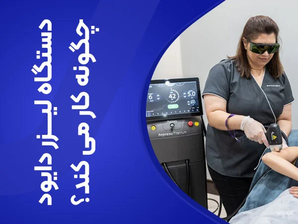 تصویر دستگاه لیزر دایود چگونه کار می کند
